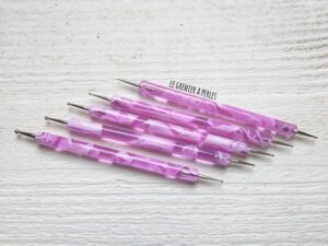 dotting tool outil double boule