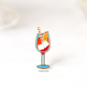 pin's cocktail pin's boisson alcool pin's 2751 sangria le grenier a perles 1