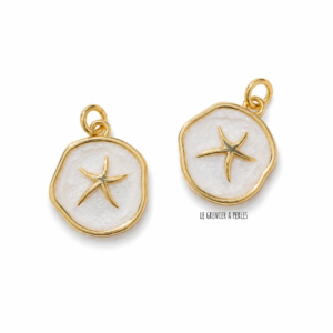 breloque étoile de mer 2820 charm plage charm océean breloque été le grenier a perles
